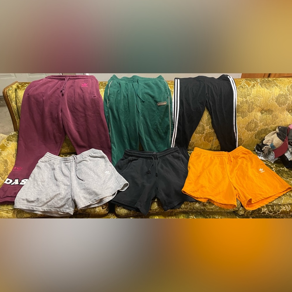 Adidas Womens Mixed Clothing Lot (6 Pieces) Size Large